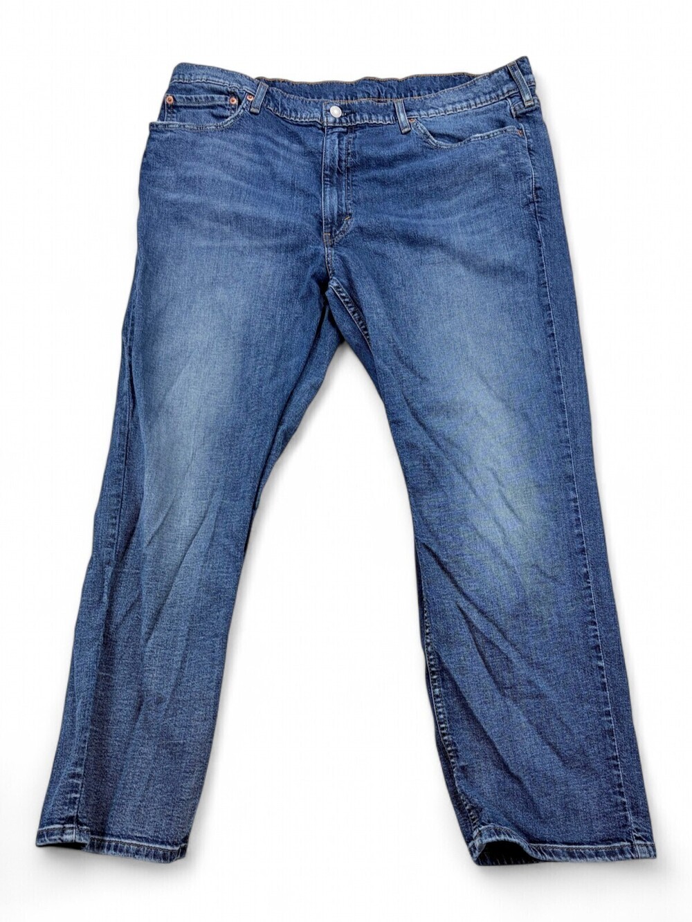 Levi's Men's Straight Jeans 42x30 Big & Tall Medium Wash